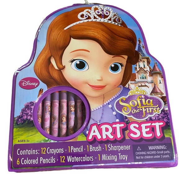 Toys New Disney Sofia The First Art Set Poshmark